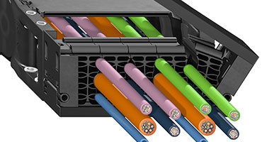 Honeycomb strain relief CFU