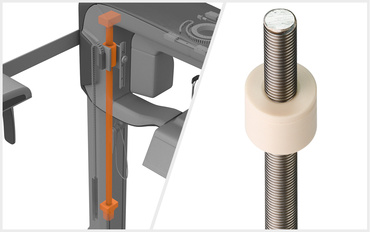dryspin in height adjustment