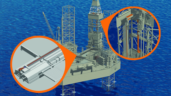 Pipe handling equipment, 3D still