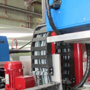 Automatic welding machine with upright E4.1L