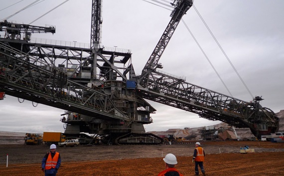 Bucket wheel excavator
