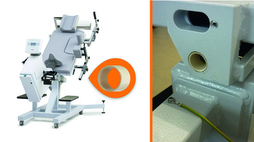 Ergoline tilting/recumbent ergometer