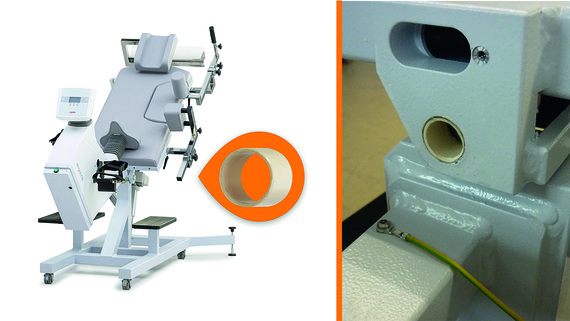 Ergometer with iglidur P210 plain bearing