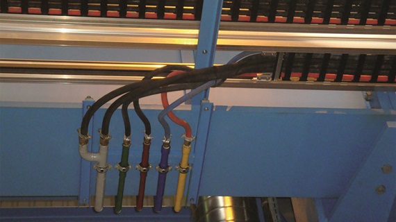 Longitudinal axis, feeding point