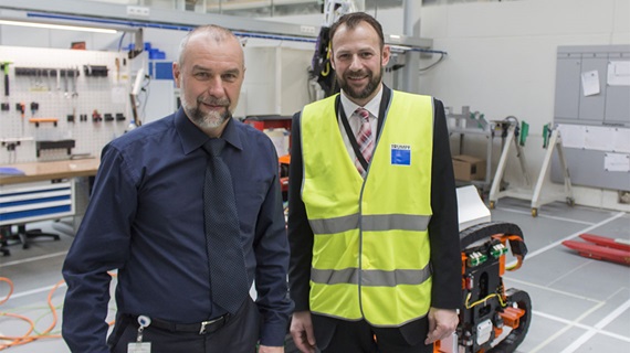 Photo with customers