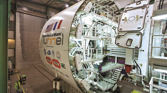 Tunnel boring machine