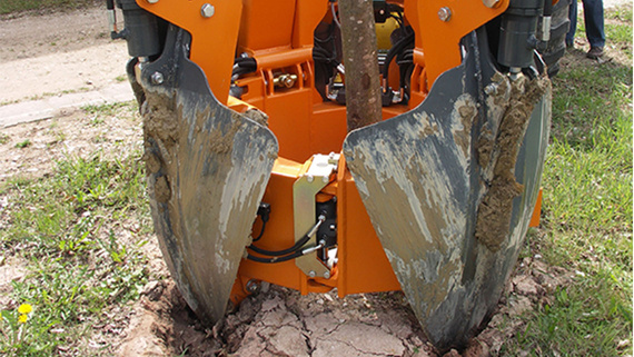 Root ball transplanter