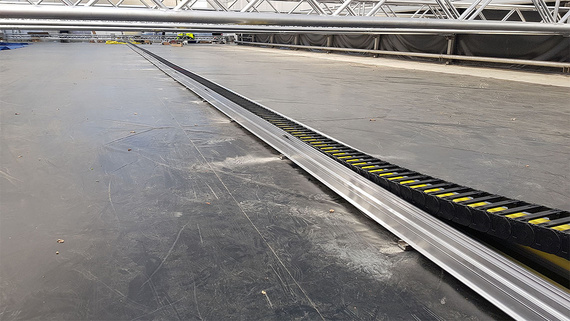 Fully harnessed readychain with chainflex cables