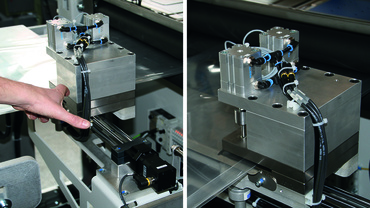 Format adjustment of bag packing machine