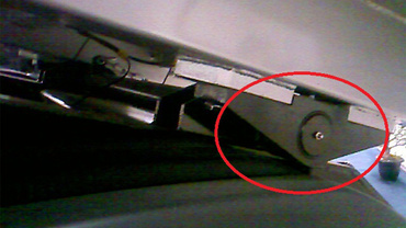 Lorry attachment plain bearings