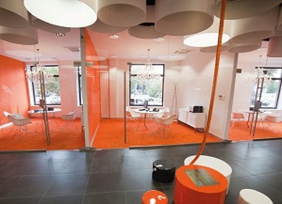 Cable protection in the ING office