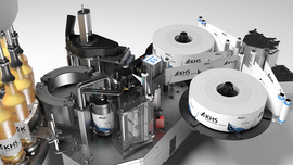 KHS labelling machine