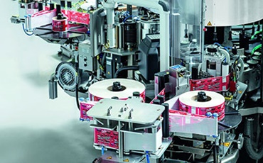 KHS labelling machine