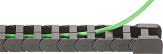 Easy insertion of cables by hand