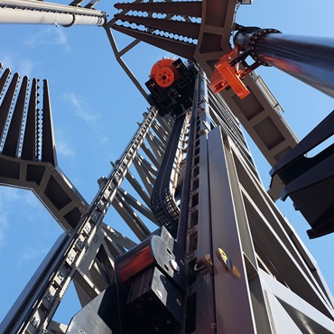 Rack & pinion top drives