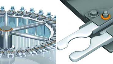 Transfer wheel / transfer table