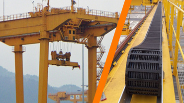 smart plastics RMG crane