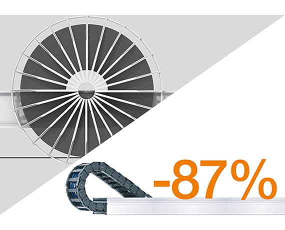 Energy chain systems vs. cable drums