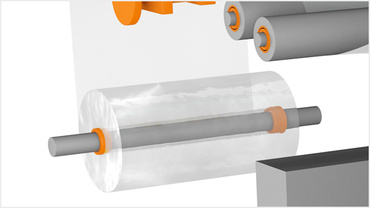 Vertical sealing bars