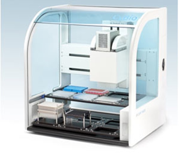 Laboratory unit for liquid handling