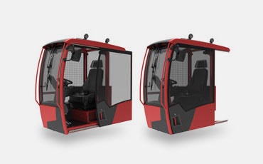 Forklift cabin from Lochmann