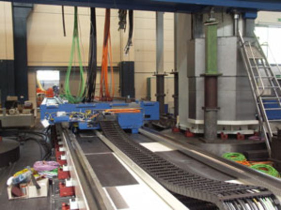 Application example of measuring system cable