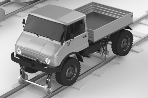 Road-rail vehicle