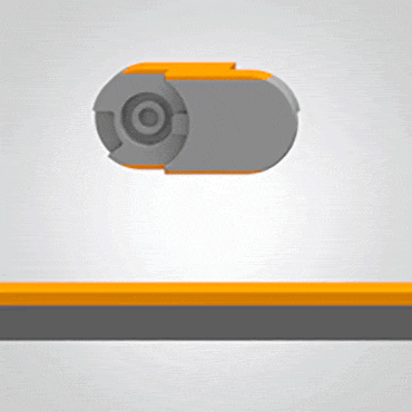 Large pin/bore connection