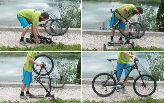 Tonkel Om foldable mountain bike