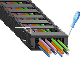 Honeycomb strain relief CFU