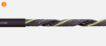 Control cable CF880.15.03