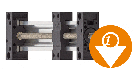 Cost-effective drylin® econ linear technology