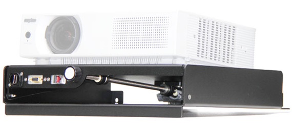 Beamer tilt adjustment