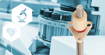 Lead screws in laboratory technology