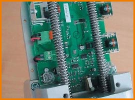 Double-component mixing station