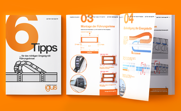 Tips for using guide troughs