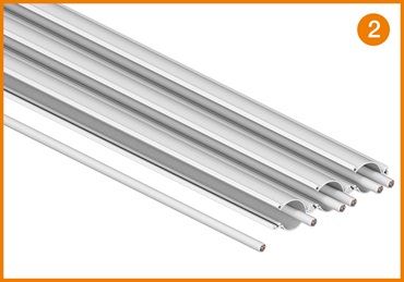 e-skin® flat cable guidance system