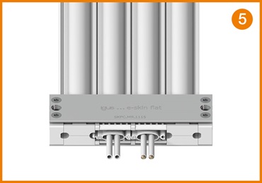 e-skin® flat cable guidance system