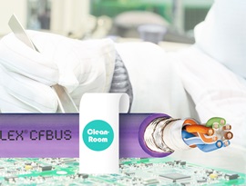 Cleanroom applicable cables