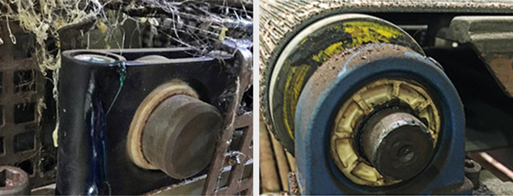 igubal installed in a conveyor belt