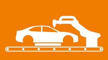 Motor vehicle production icon