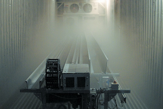 Energy supply is tested in climate chamber