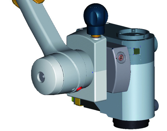 Stand for microscope with dylin lead screw