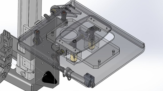Tipping device sketch