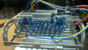 Gripper module in packaging plant