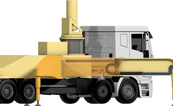 Application example, E2 extender crossbars
