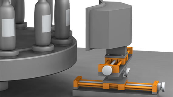 Adjustment of the camera box