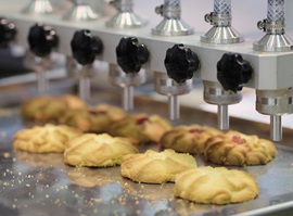 Forming machine for food