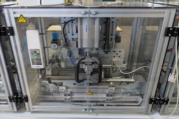 Test rig 5:1 with linear movement