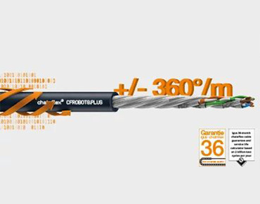 chainflex cables for Reverse Bend Radius applications